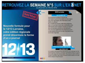 Le premier journal régional télévisé interactif en France.